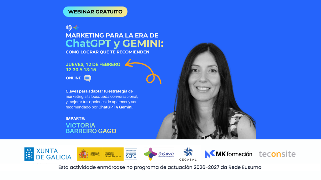 Más de 50 profesionales participan en el webinar de MK Formación y CEGASAL sobre marketing en la era de ChatGPT y Gemini